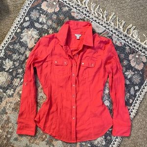 Vintage Guess Fitted Button Down